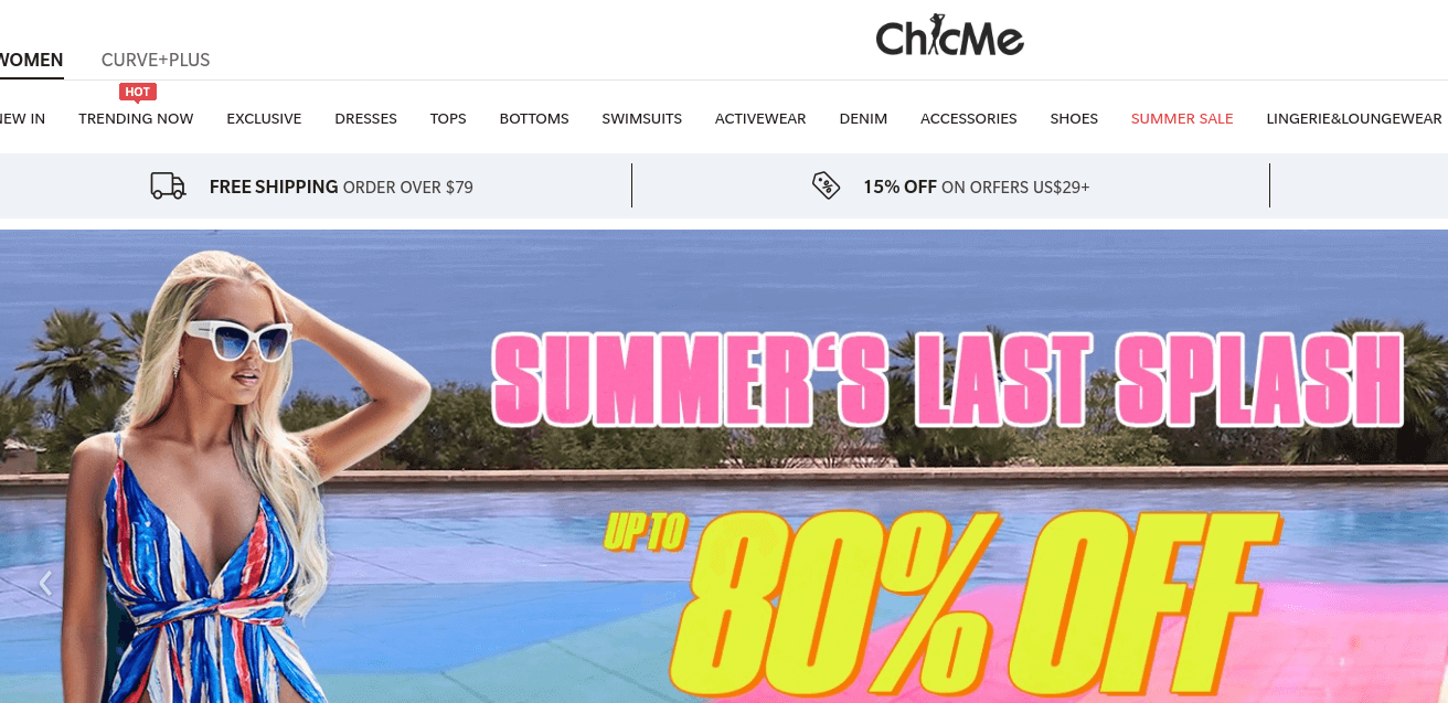 Chic Me 官網CP值商品評價,優惠代碼、折扣碼 Chic Me