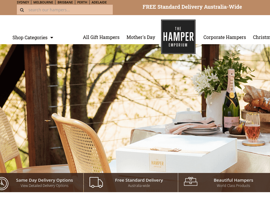 The Hamper Emporium 官網CP值商品評價,優惠代碼、折扣碼 The Hamper Emporium