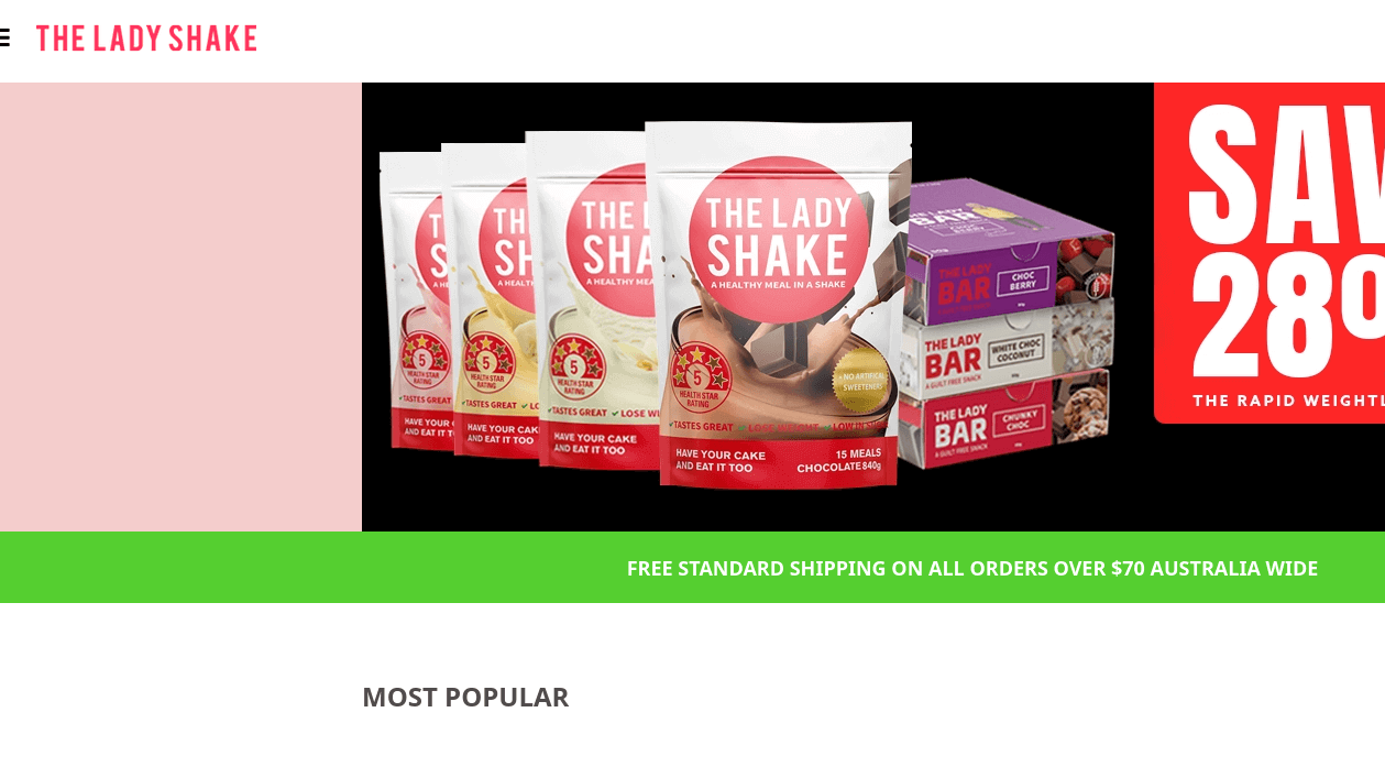 The Lady Shake 官網CP值商品評價,優惠代碼、折扣碼 The Lady Shake